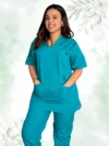 Comfy Popeline Vert Canard