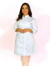 Blouse Col Officier - Femme