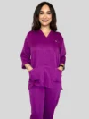 3/4 Stretch Aubergine