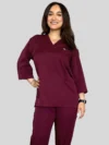 3/4 Stretch Bordeaux