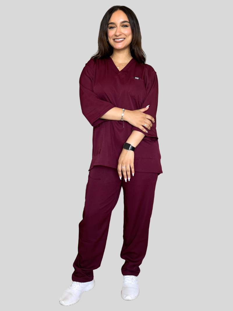 3/4 Stretch Bordeaux – Image 2