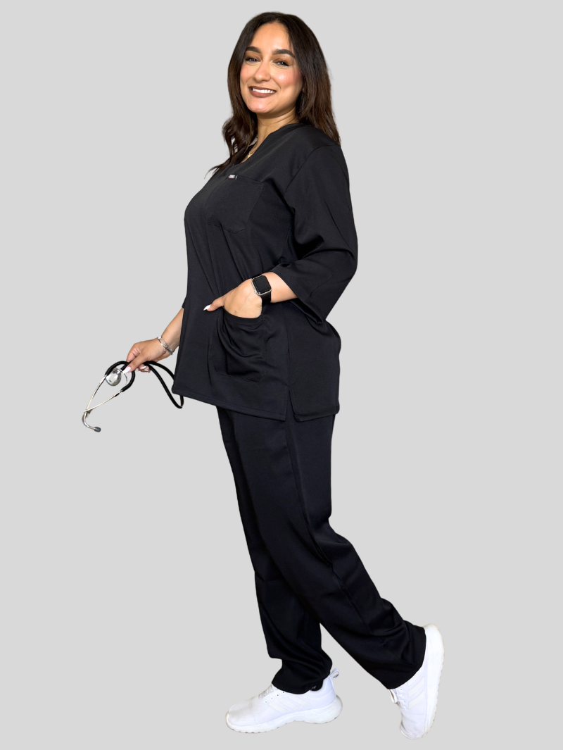 3/4 Stretch Noir – Image 3