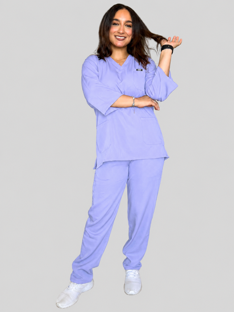 3/4 Stretch Mauve Clair – Image 2